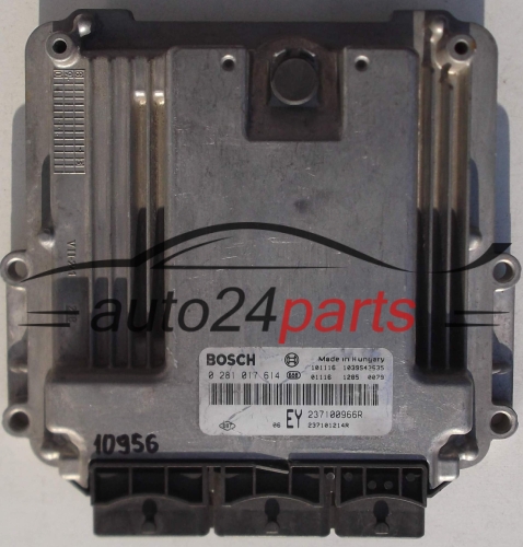 KOMPUTER STEROWNIK SILNIKA RENAULT LATITUDE 2.0 DCI BOSCH 0 281 017 614, 0281017614, 237100966R, EY, 1039S43635 - 
