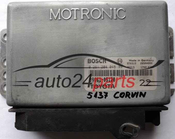 KOMPUTER STEROWNIK SILNIKA TOYOTA CARINA 1.6 BOSCH 0261204048, 8966105120