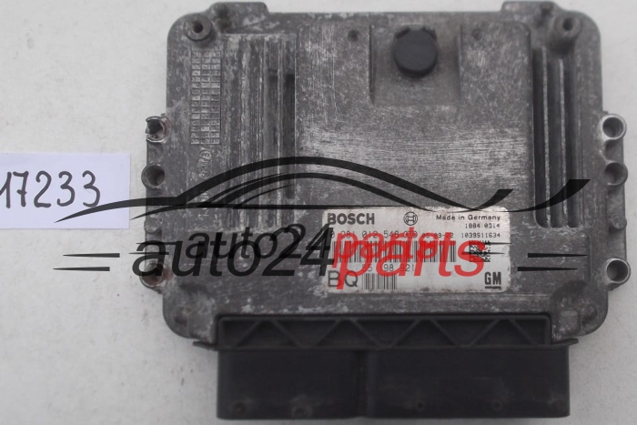 CALCULATEUR MOTEUR OPEL ASTRA ZAFIRA 1.9 CDTI BOSCH 0 281 012 548, 0281012548, GM 55 198 921 BQ, 55198921BQ, 55198921 