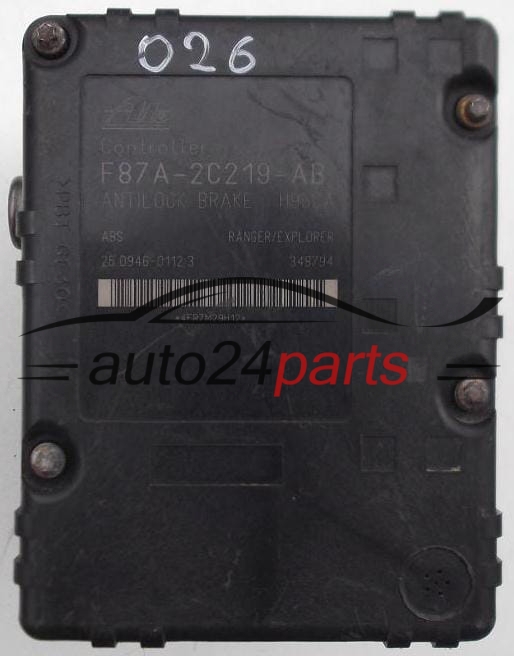 BOMBA HIDRAULICA Y CENTRALITA ABS FORD EXPLORER F87A-2C219-AB, ATW 25.0946-0112.3