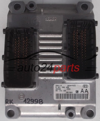 KOMPUTER STEROWNIK SILNIKA OPEL OMEGA 2.6 Y26SE 09173199 AA, BOSCH 0261206490, 0 261 206 490, 09 173 199 AA, 24434532, 24 434 532, 6237143, 62 37 143 -  
