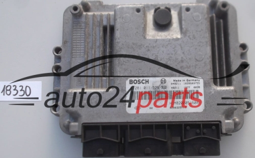 KOMPUTER STEROWNIK SILNIKA RENAULT TRAFIC OPEL VIVARO NISSAN PRIMASTAR 1.9 DCI BOSCH 0 281 011 529, 0281011529, HOM 8200051608, 8200325719, 1039S03755