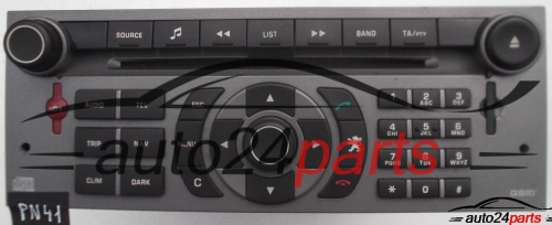 RADIO NAVI CITROEN C5 RT3-N1-04 / RT3N104 / 96 559 850 YW / 96559850YW 