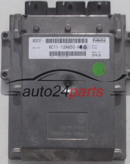 CALCULATEUR MOTEUR FORD TRANSIT 2.2 TDCI FoMoCo 6C11-12A650-AG,  9DCF