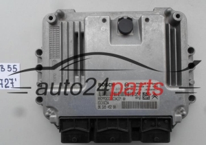 KOMPUTER STEROWNIK SILNIKA CITROEN PEUGEOT 407 1.6 HDI BOSCH 0 281 011 633, 0281011633, 96 582 746 80, 9658274680, 9653958980 - 727