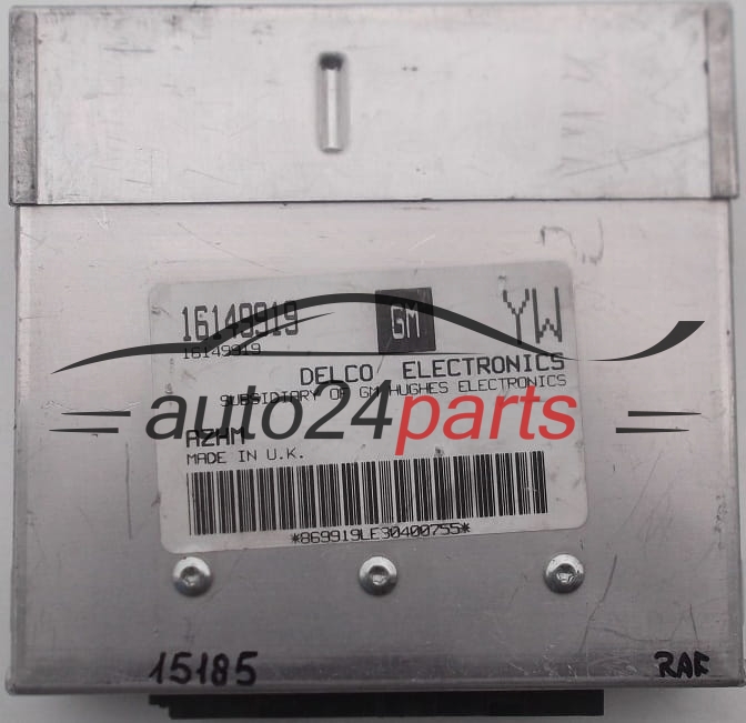  KOMPUTER STEROWNIK SILNIKA OPEL ASTRA DELCO 16149919 YW