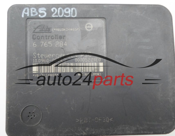 POMPE HYDRAULIQUE ET CALCULATEUR d'ABS  MINI COOPER  6 765 284,  10.0960-0871.3