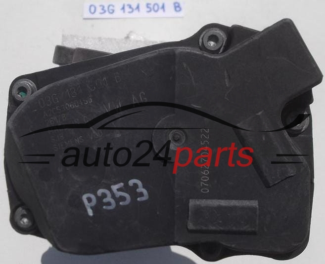 EGR ZAWÓR AUDI SIEMENS VDO A2C53060455, 03G 131 501 B, 03G131501B