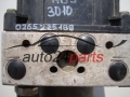 ABS POMPA I STEROWNIK PEUGEOT 307 BOSCH 0 265 225 188, 0265225188, 0265950084