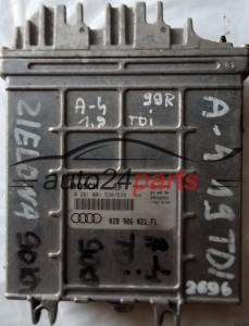 CALCULATEUR MOTEUR AUDI A4 1.9 TDI 028906021FL, 028 906 021 FL, BOSCH 0 281 001 538/539, 0281001538, 0281001539, 28SA2952 