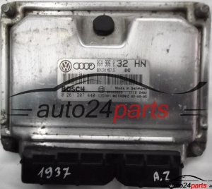 MOTORSTEUERGERÄT ECU STEUERGERÄT AUDI A3 TT SEAT LEON CUPRA SKODA OCTAVIA VW GOLF 1.8 20V AUQ 06A 906 032 HN, 06A906032HN, BOSCH 0 261 207 440, 0261207440, BENZIN ME7.5 0002 26SA8569