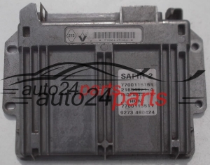 CALCULATEUR MOTEUR RENAULT CLIO TWINGO 1.2 SAGEM 21654821-4, 216548214, 7700115161, 7700113511