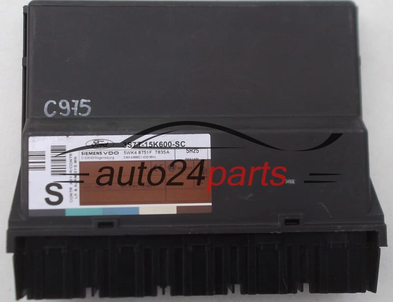 CENTRALKA MODUL STEROWNIK KOMFORTU FORD MONDEO 3S7T15K600SC