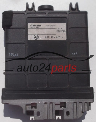 KOMPUTER STEROWNIK SILNIKA VW VOLKSWAGEN PASSAT 1.6 037906025K, 037 906 025 K, SIEMENS 5WP4 207 5WP4207