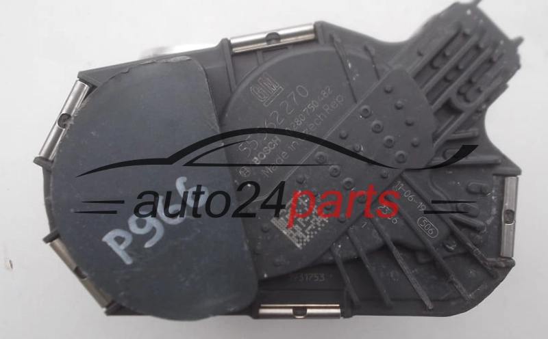 PRZEPUSTNICA POWIETRZA OPEL CORSA 1.2 A12XER 1.4 A14XER BOSCH 0 280 750 482, 0280750482, GM 55562270