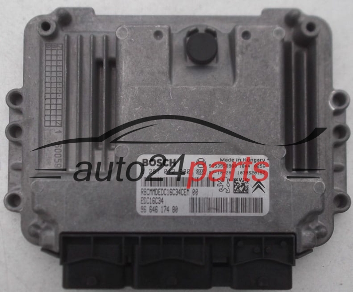 MOTORSTEUERGERÄT ECU STEUERGERÄT CITROEN C4 1.6 HDI BOSCH 0 281 012 980