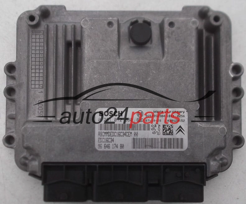 MOTORSTEUERGERÄT ECU STEUERGERÄT CITROEN C4 1.6 HDI BOSCH 0 281 012 980