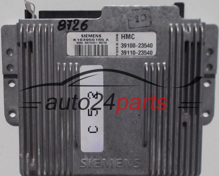 KOMPUTER STEROWNIK SILNIKA HYUNDAI COUPE 2.0 SIEMENS K103955165 A, K103955165A, 103955165, 39100-23540, 3910023540, 39110-23540, 3911023540