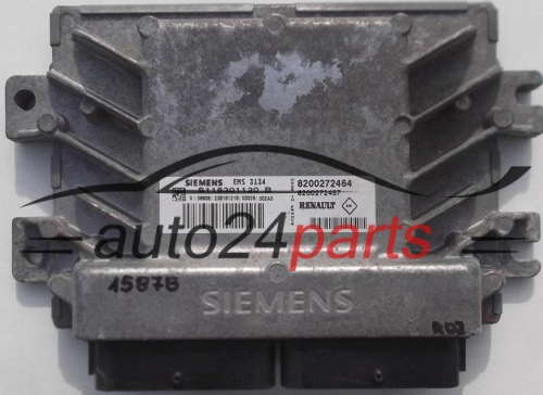 CALCULATEUR MOTEUR RENAULT SCENIC 1.6 SIEMENS S118301120 B, 8200272464, 8200272457