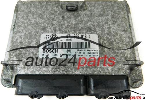 ECU CENTRALITA DE MOTOR SEAT TOLEDO VW GOLF BORA 2.3 071 906 018 K, 071906018K, BOSCH 0 261 206 175, 0261206175 