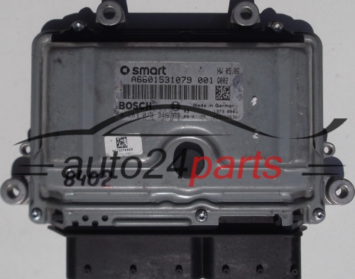 MOTORSTEUERGERÄT ECU STEUERGERÄT SMART 0.8 CDI, BOSCH 0 281 013 346