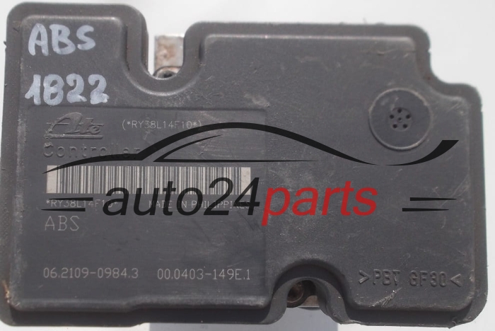 POMPE HYDRAULIQUE ET CALCULATEUR d'ABS CHEVROLET MATIZ 96 666 542,  ATE 06.2102-0772.4