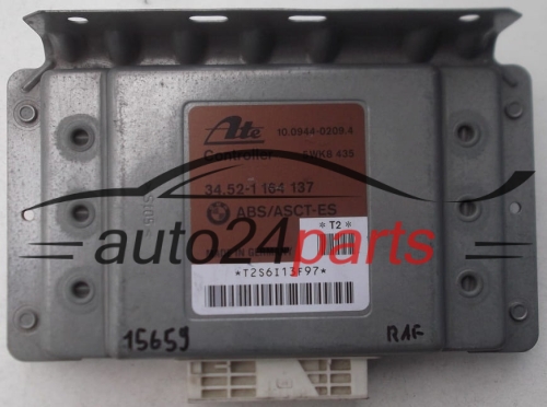 ABS STEUERGERAT BMW ATE 10.0944-0209.4, 10094402094, CONTROLLER 5WK8 435, 5WK8435, 34.52-1 164 137, 34521164137