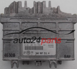 KOMPUTER STEROWNIK SILNIKA VW VOLKSWAGEN GOLF 1.8 BOSCH 0 261 203 591/592, 0261203591, 3A0 907 311 A, 3A0907311A