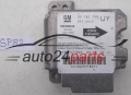  STEROWNIK MODUL PODUSZEK POWIETRZNYCH OPEL ASTRA G ZAFIRA A 09180799 UY, 09 180 799 UY, 9192130, 6237444, 62 37 444, SIEMENS 1923594 5WK42905 , 5WK4 2905