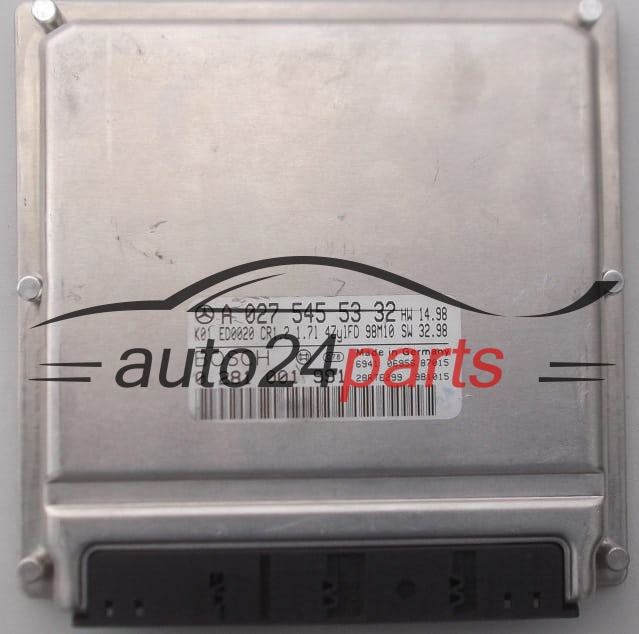 MOTORSTEUERGERÄT ECU STEUERGERÄT  MERCEDES BOSCH 0 281 001 991, A 027 545 53 32