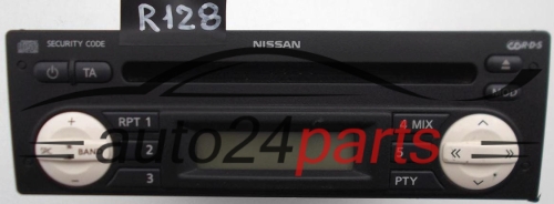 RADIO CD MMR CD-G NISSAN MICRA  7 645 384 318 / 7645384318 / 28 185 BC41A / 28185BC41A /  BP5384 5 8812264 / HP-3275 / HP3275 - R128