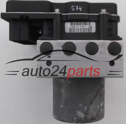 ABS POMPA I STEROWNIK AUDI A6 BOSCH 0 265 235 103,  4F0 614 517 AA