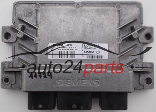 KOMPUTER STEROWNIK SILNIKA RENAULT KANGOO 1.2 SIM32 S120201212D