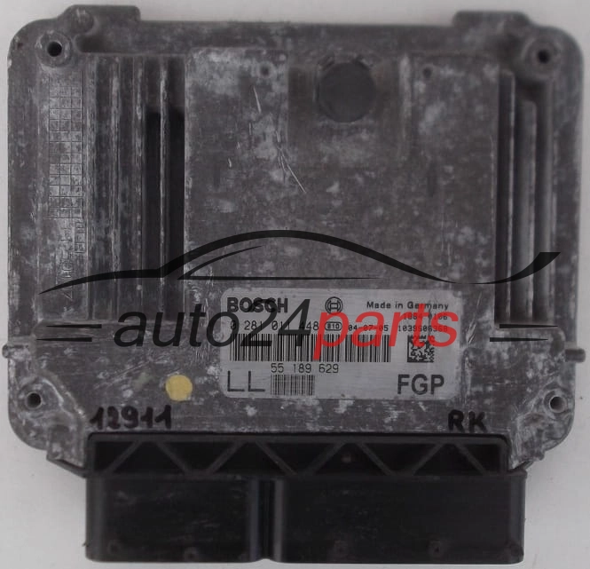 KOMPUTER STEROWNIK SILNIKA OPEL VECTRA SIGNUM 1.9 CDTI Z19DT Z19DTL Z19DTH 55189629 LL, 55 189 629 LL, BOSCH 0281011448, 0 281 011 448, 55189629, 55 189 629, 6235370, 62 35 370